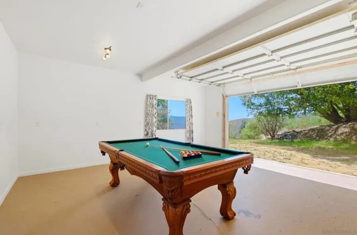 Garage 1 of 2 - Downstairs, Currently used as a Rec Room