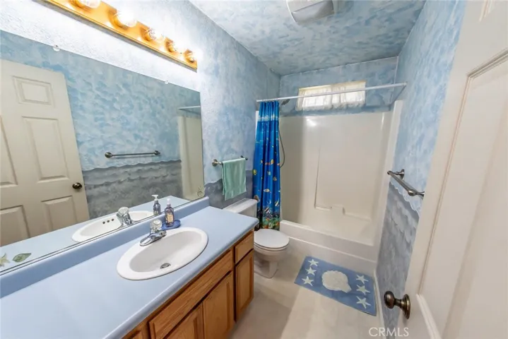 Hallway bathroom