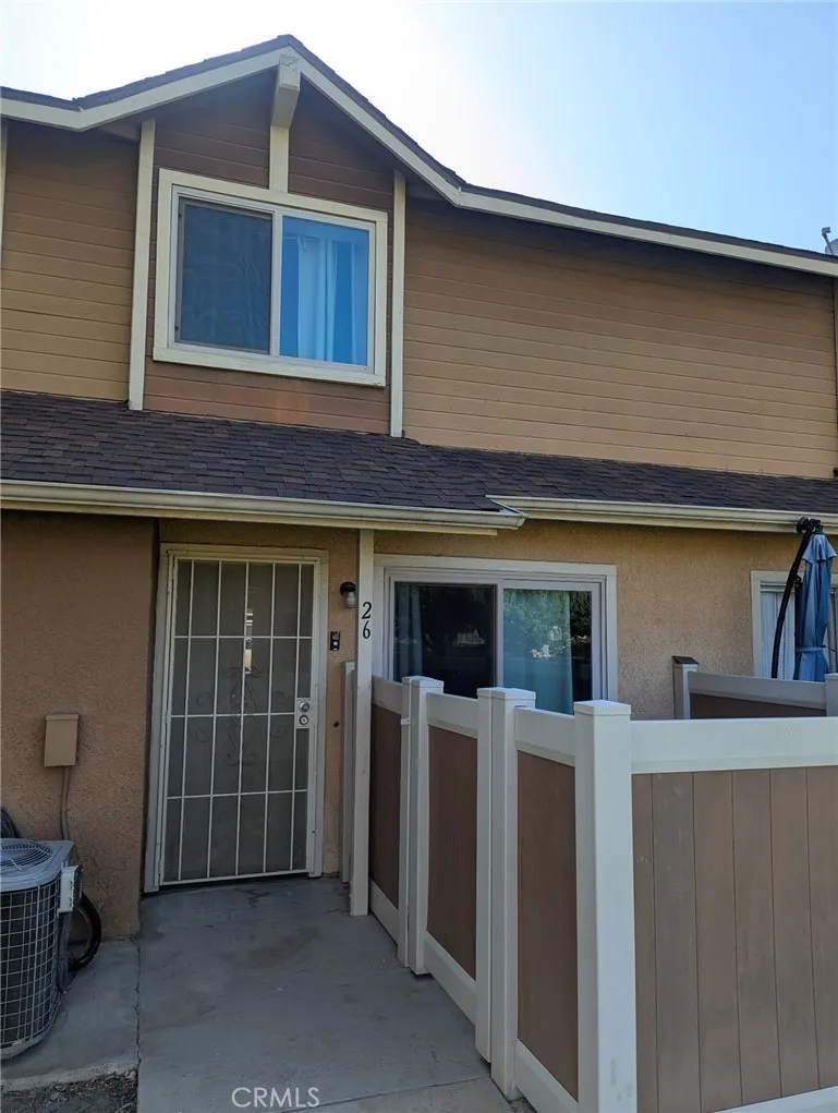 FRONT DOOR AND PATIO