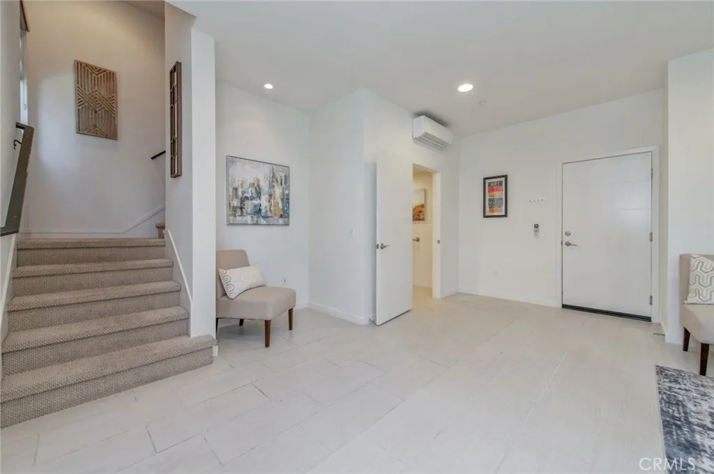 First floor live/work room