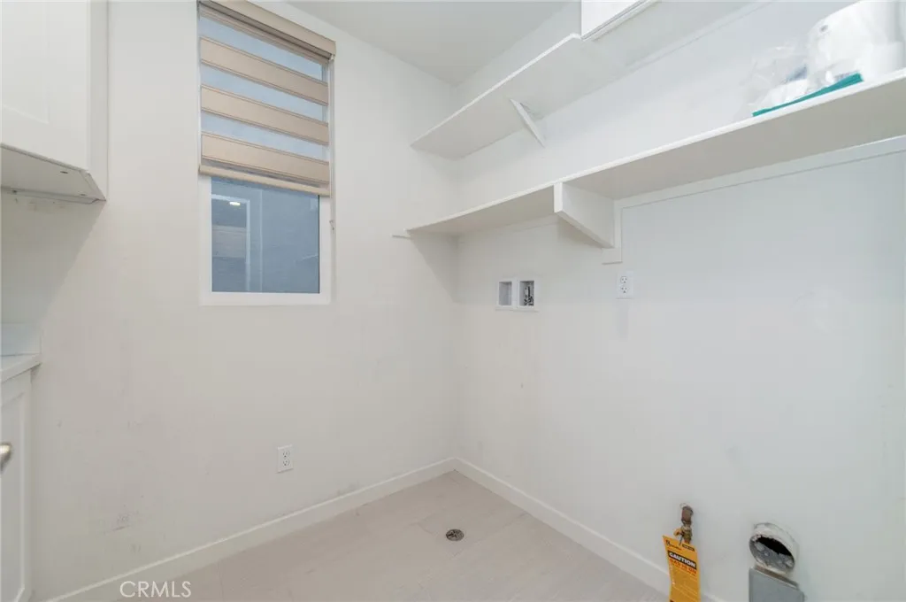 Laundry room.