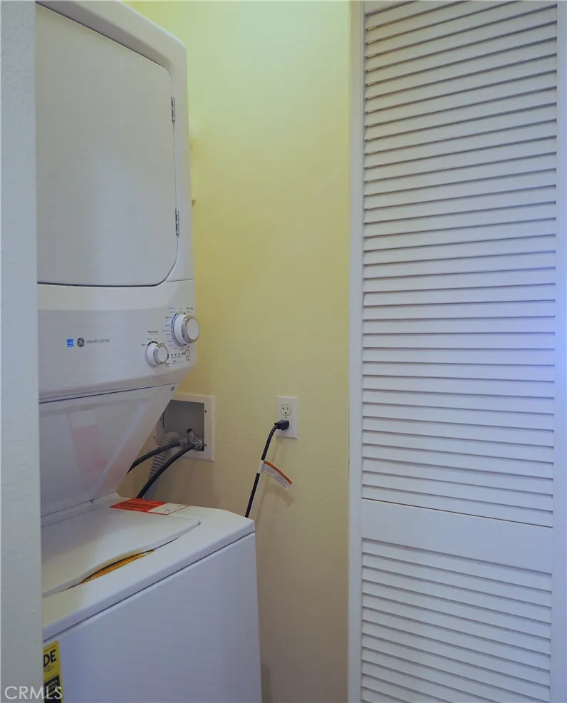 Second floor laundry closet