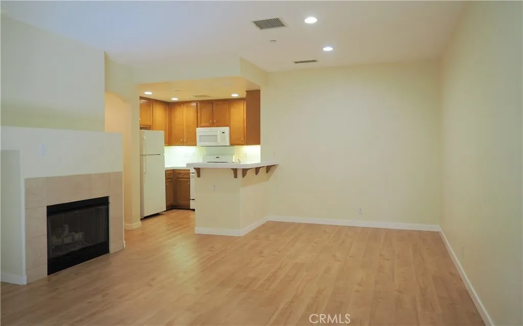Living and dining rooms