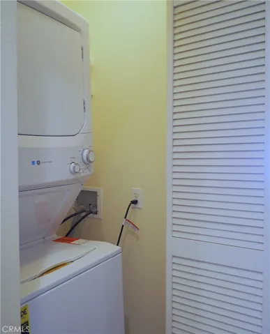 Second floor laundry closet