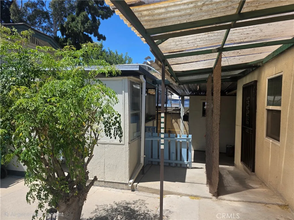 Back of the house