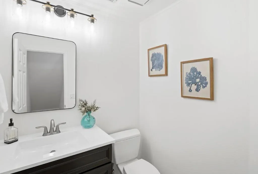 Half bath on main floor