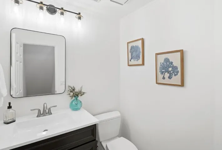 Half bath on main floor