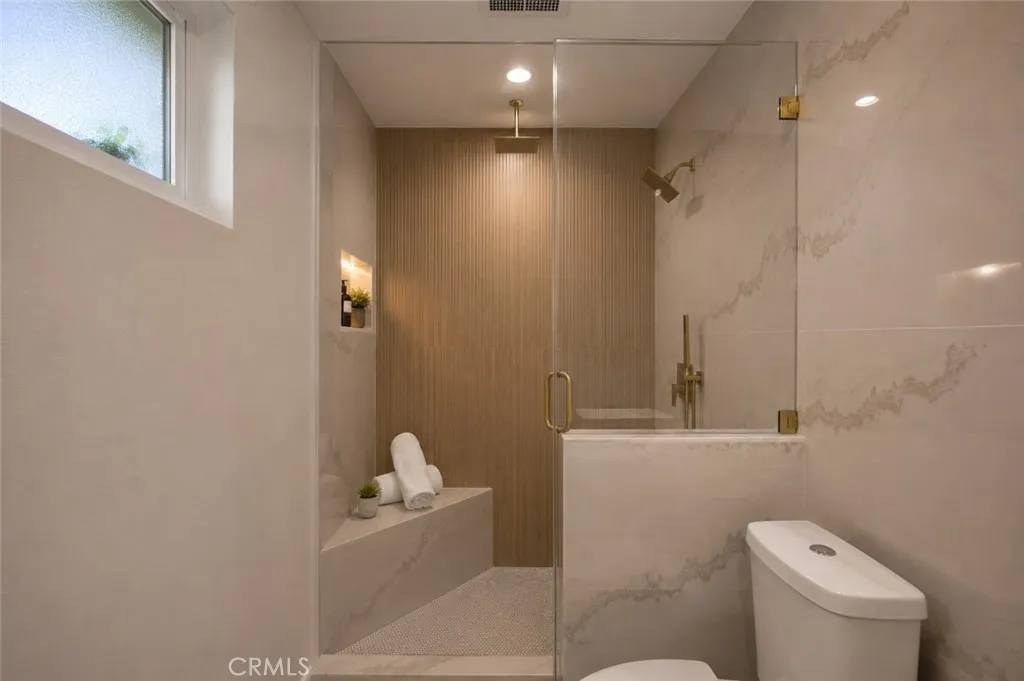 Master shower