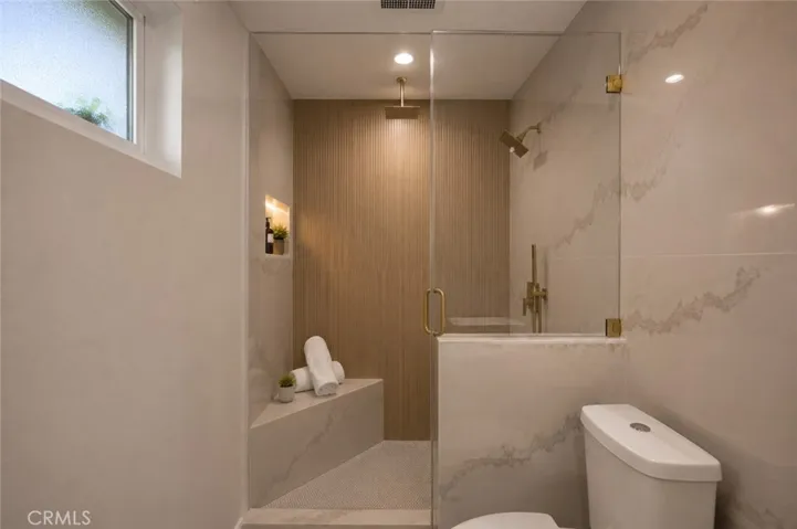 Master shower
