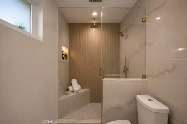 Master shower