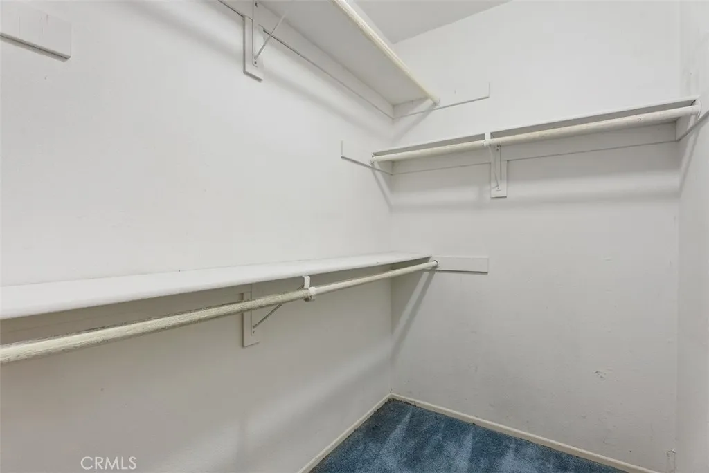 Large primary walk in closet.