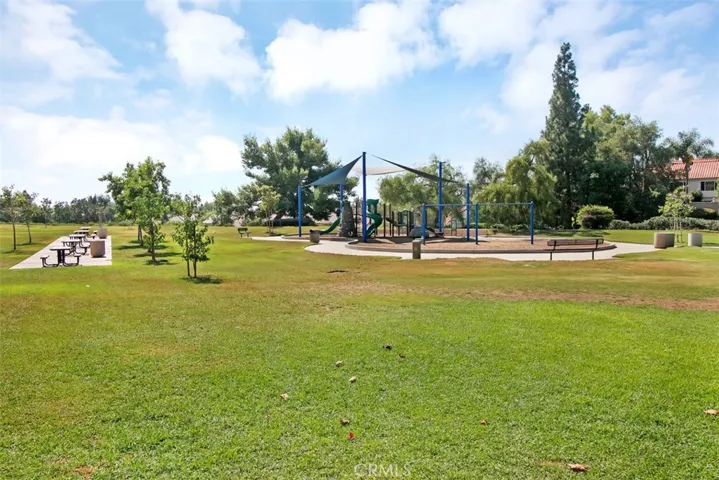Nearby park with playground area.