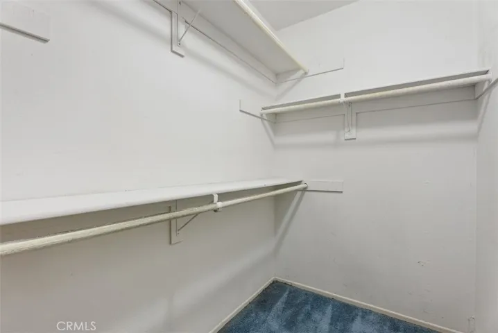 Large primary walk in closet.