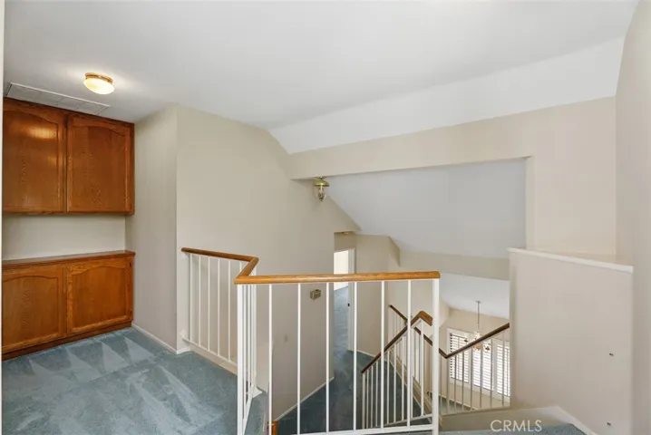 Upstairs cabinets.