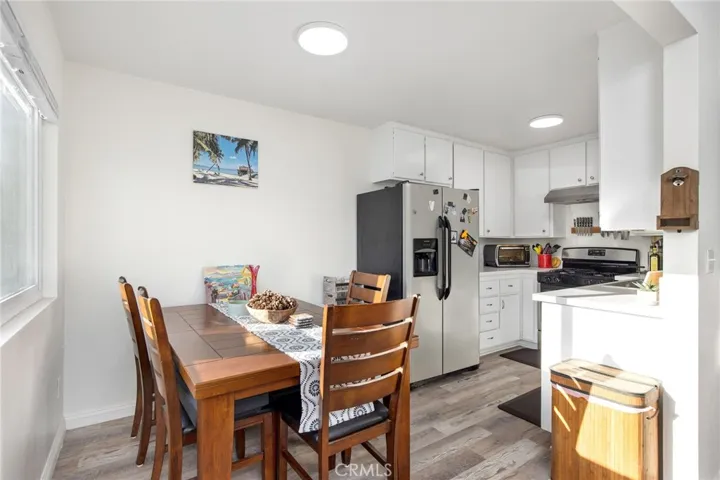 Unit C - Dining Area and Kitchen