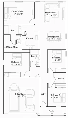 Residence 3 Floorplan