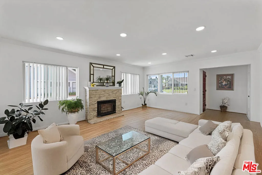 Living Room Virtually Staged