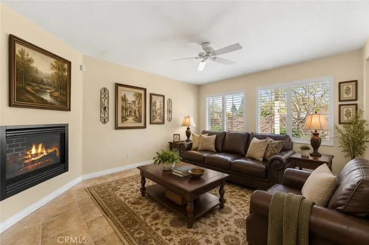 Virtually staged and Fireplace has been digitally added
