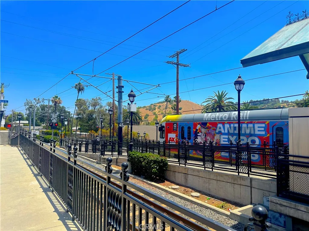 Close Proximity to Metro A Line Train