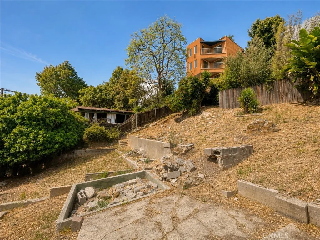 Upper section of lot