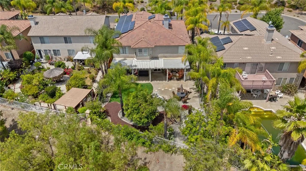 Backyard with nice neighbors.