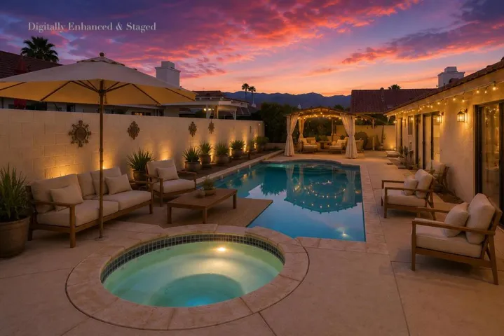 pool twilight