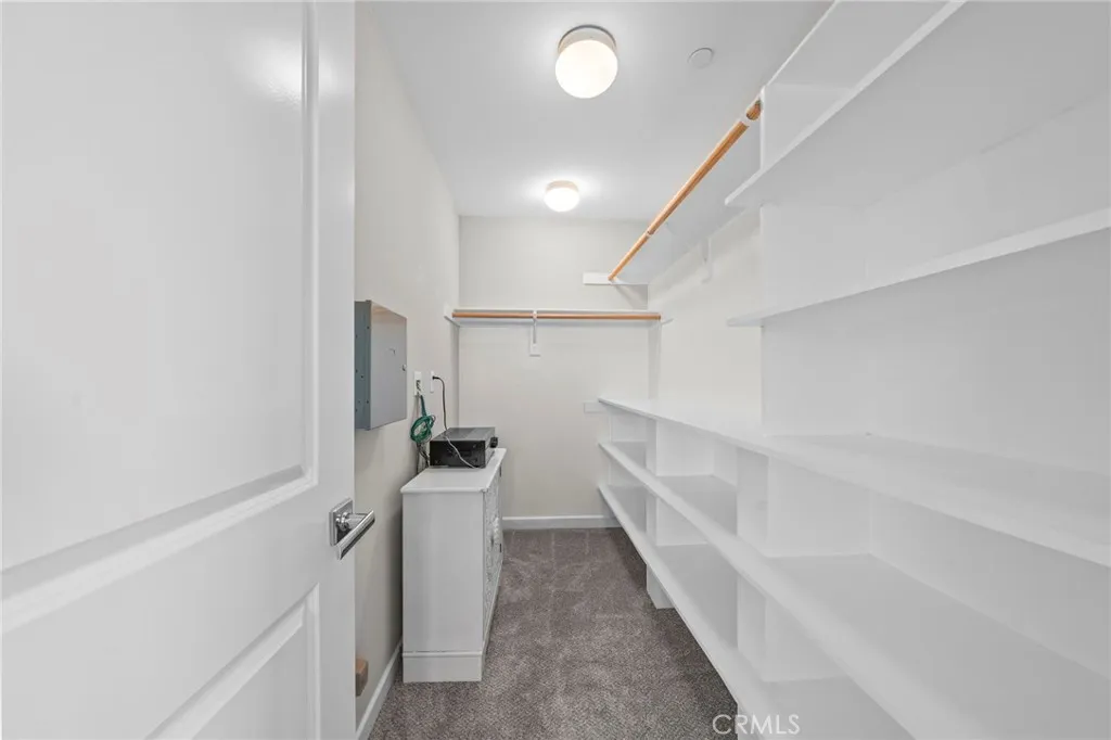 Primary walk in closet