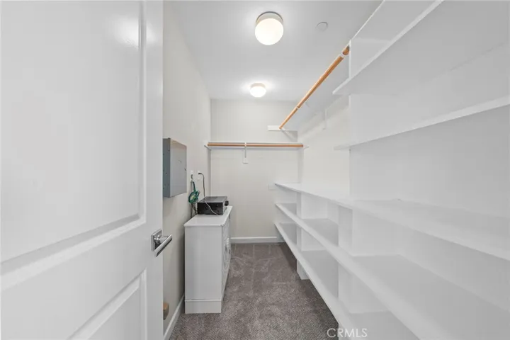 Primary walk in closet