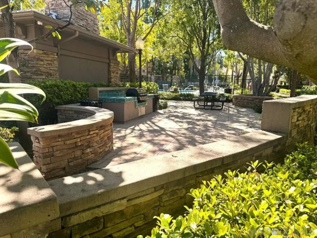 Community BBQ area