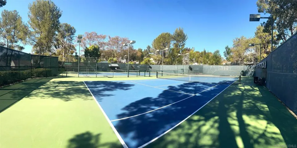 Community Tennis and Pickle Ball court.