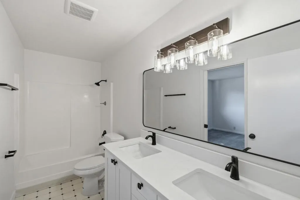 Double sink vanity
