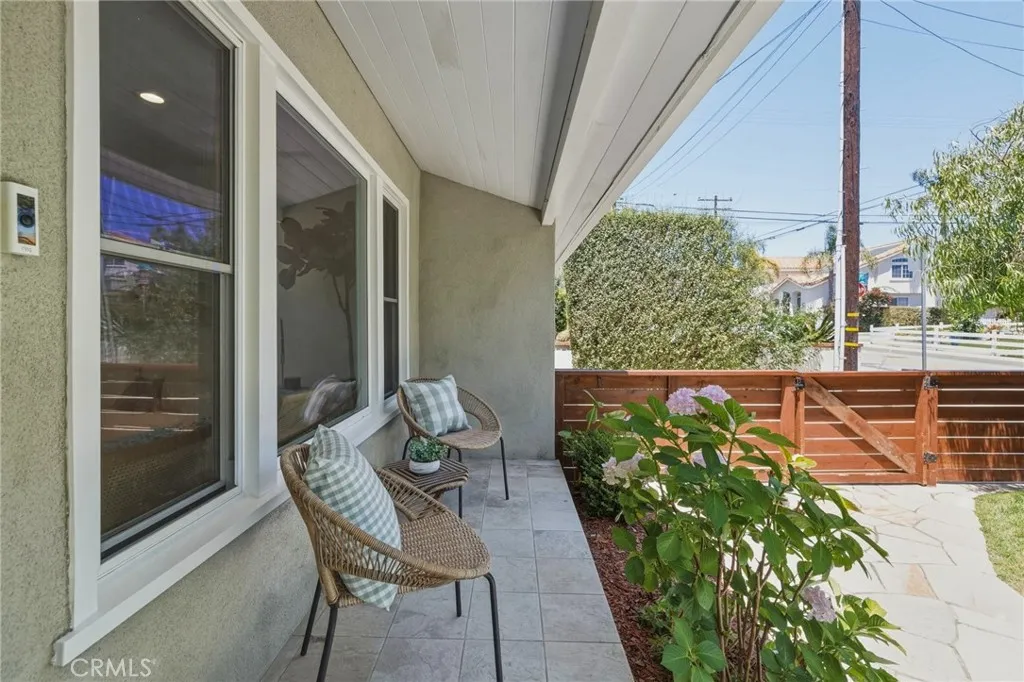 inviting front porch