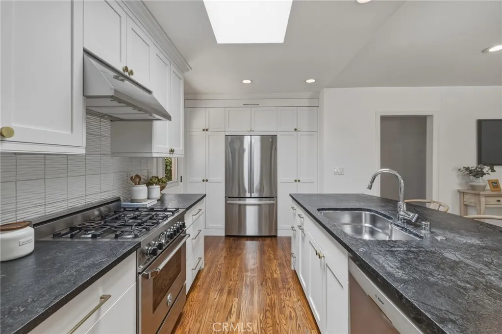 light and bright remodeled kitchen