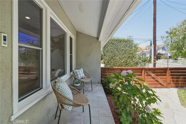 inviting front porch