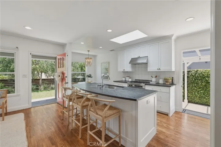 kitchen island with bar seating