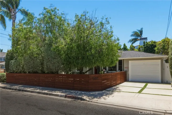 completely fenced in front yard