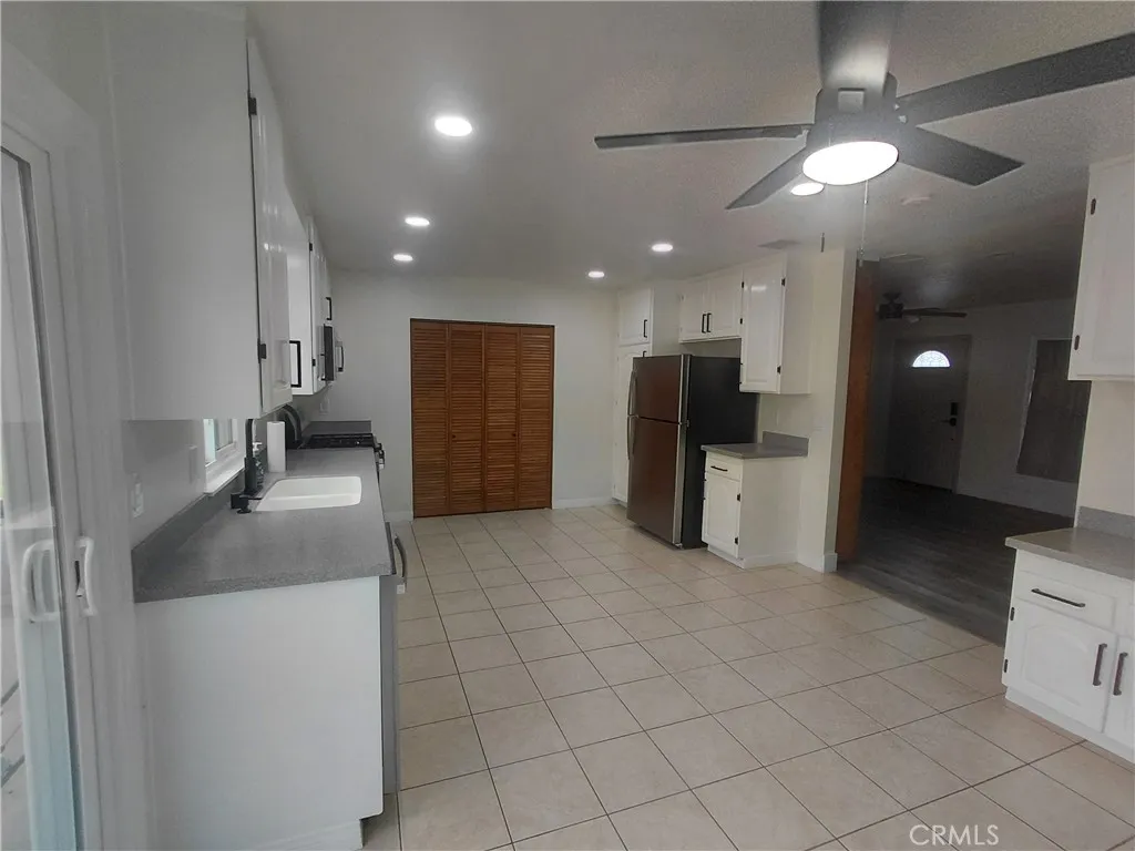 From dining area looking into kitchen