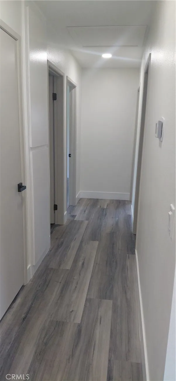 Into hallway from living room