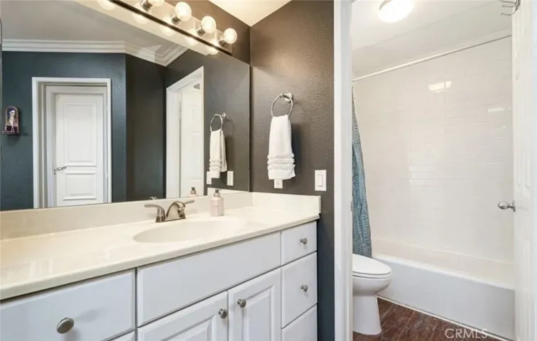 Bath with newer tilework