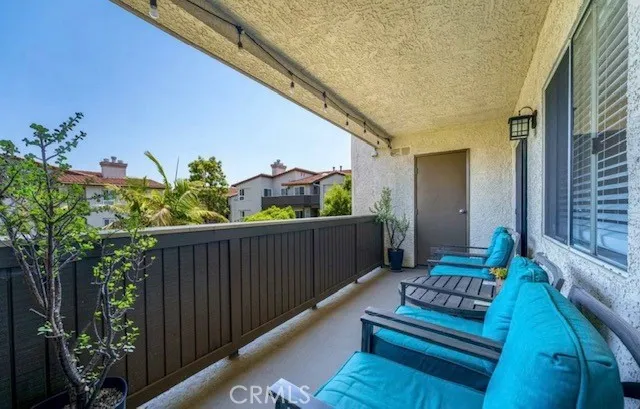Large patio