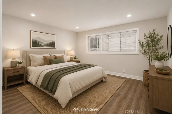 Master bedroom - Virtually Staged