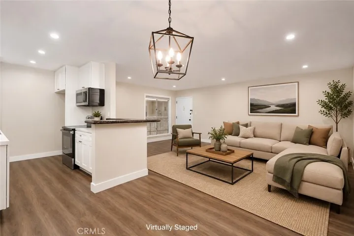 Living room - Virtually Staged