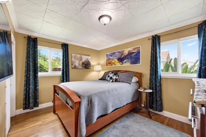Recessed ceiling panels with central flush mount lighting fixture