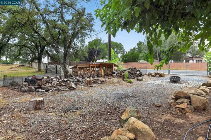 Wood Storage and Far Side Yard Access