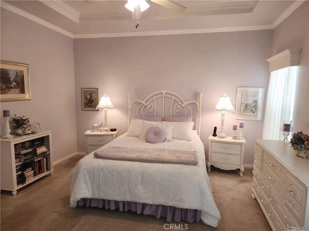peaceful master bedroom