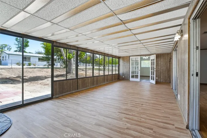 Sunroom with heating
