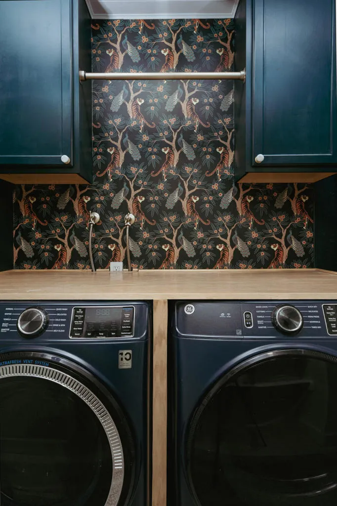 Laundry closet