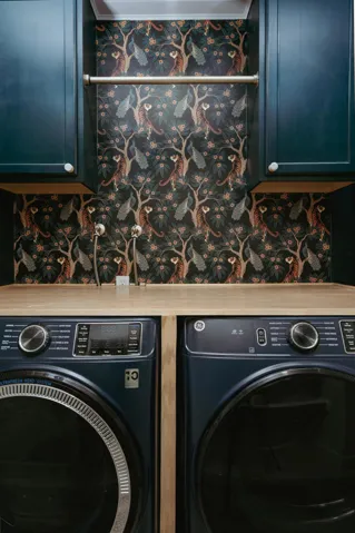Laundry closet