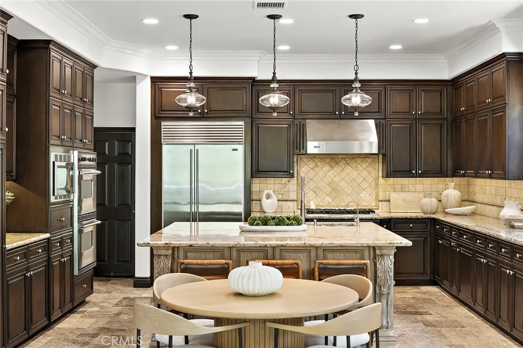 Gorgeous kitchen with ample storage and large center island