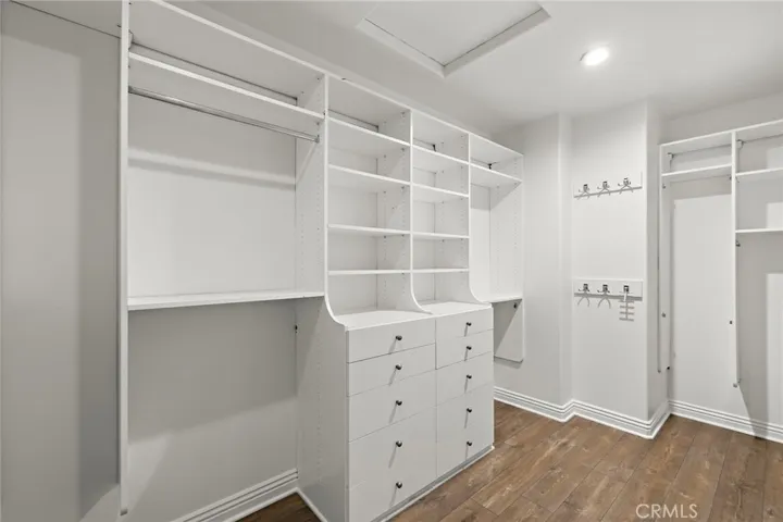 primary walk-in closet